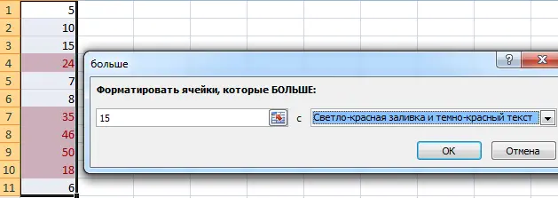 Conditional formatting in Excel - in detail with examples