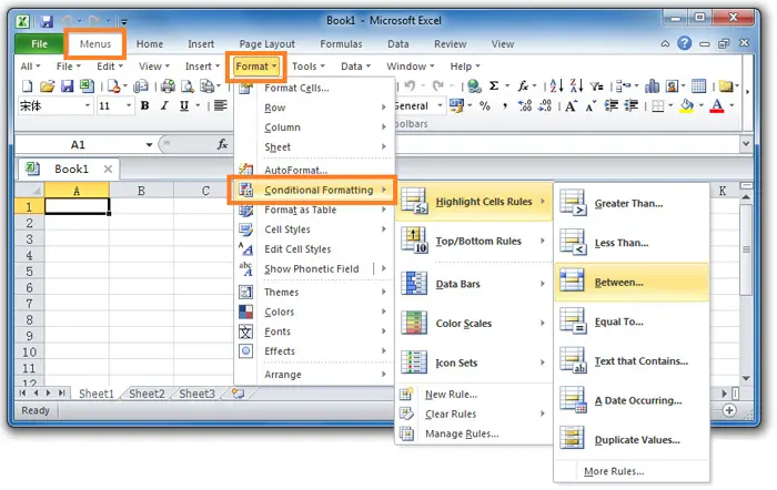 Conditional Formatting in Excel 2007-2013