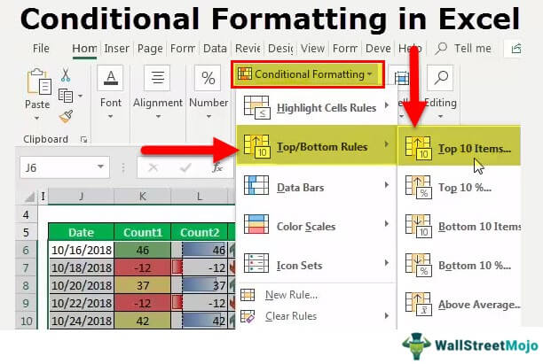 Պայմանական ձևաչափում Excel-ում – մանրամասն օրինակներով