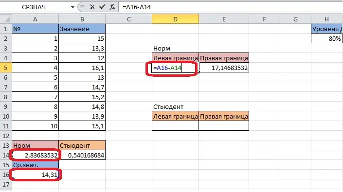 Confidence interval in Excel. 2 Ways to Calculate Confidence Interval in Excel