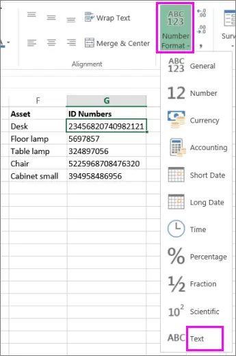 Convert numbers-as-text to normal numbers