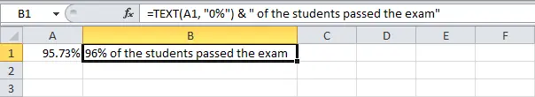 Convert numbers to text in Excel