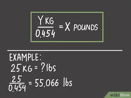 Convert pounds (lb) to kilograms (kg)