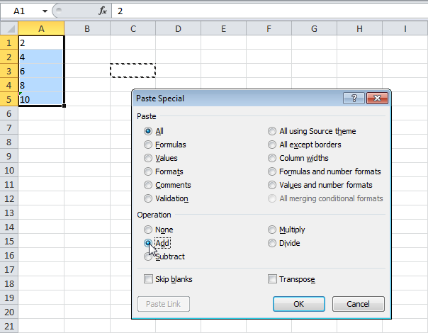 Convert text to numbers in Excel