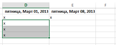 Copying, moving and deleting cells in Excel