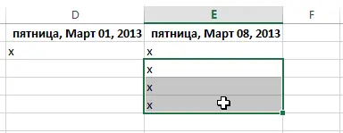 Copying, moving and deleting cells in Excel