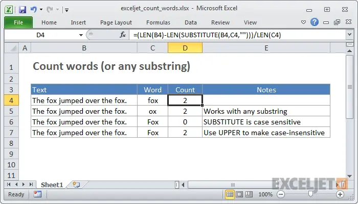 Excel Count Text Occurrences In Column