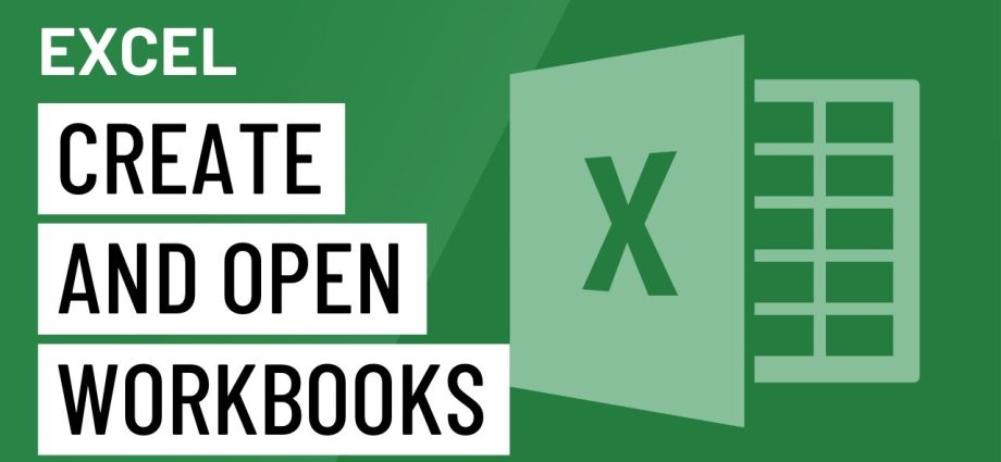 Creeu i obriu llibres de treball d'Excel