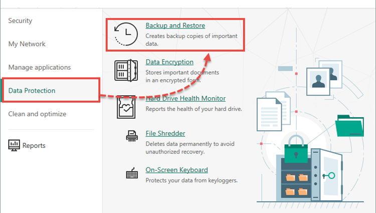 Create backup copies of valuable files