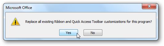 Creating a Custom Tab on the Menu Ribbon in Office 2010