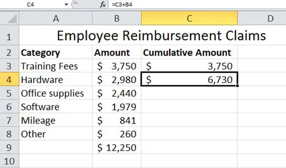 Creating a Pareto Chart in Excel