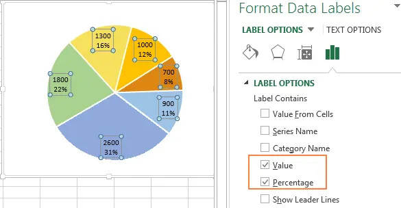 Creating a Pie Chart in Excel