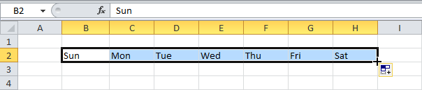 Custom Lists in Excel