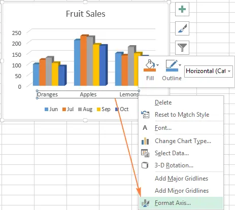 Customize charts in Excel: add title, axes, legend, data labels and more