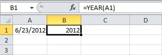 Date and time functions in Excel