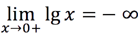 Decimal logarithm of a number