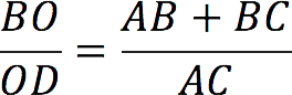 Definition and properties of the angle bisector of a triangle