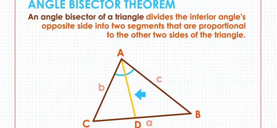 Definition And Properties Of The Angle Bisector Of A Triangle Healthy Food Near Me 4335