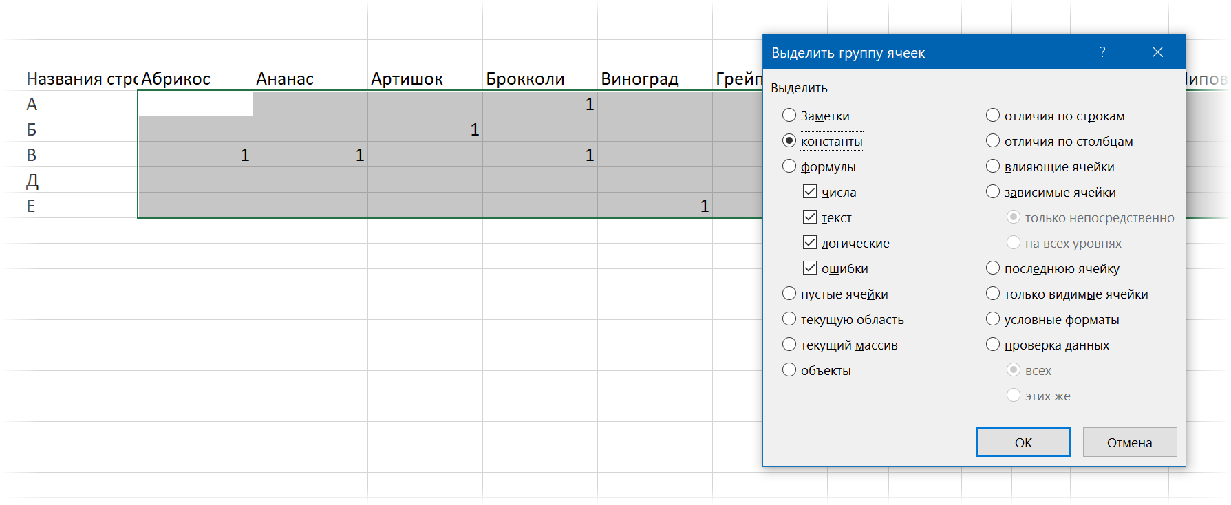 Divide the list into sets