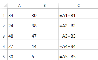 Double check formulas created in Excel