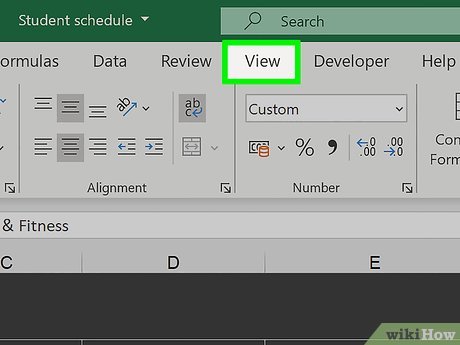 Drawing up a header in Excel: step by step instructions