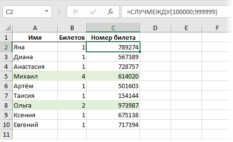 Duplicate row generation