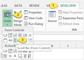 Dynamic histogram or frequency distribution plot in Excel