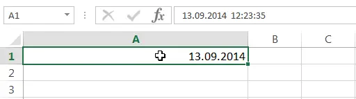 Entering and formatting dates and times in Excel