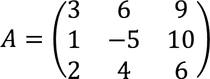 Equivalent matrix transformations