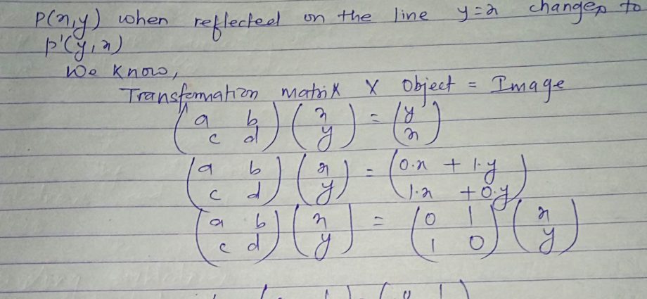 Equivalent matrix transformations