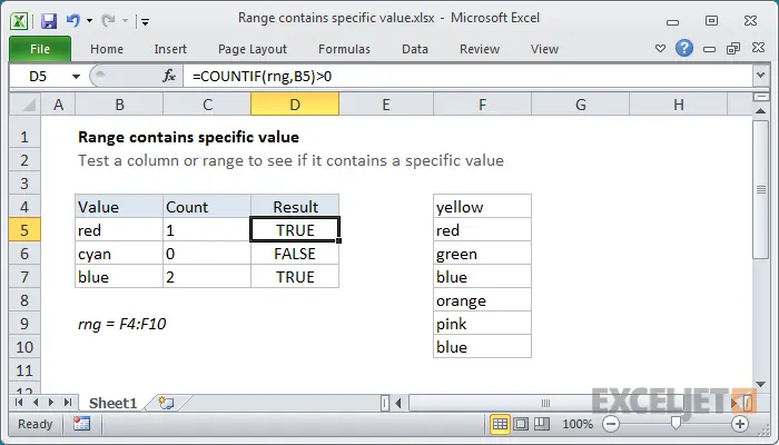 Excel. Cell range in formula