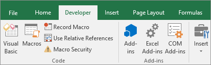 Excel macro security