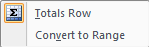 Excel: table or range - which one to choose?