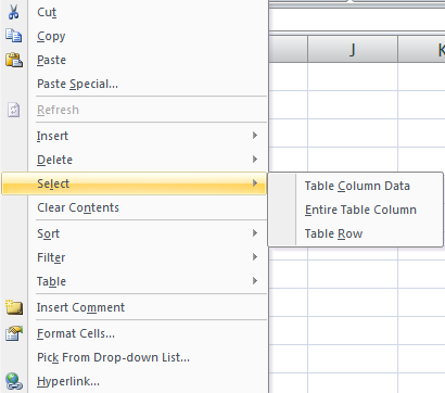 Excel: table or range - which one to choose?