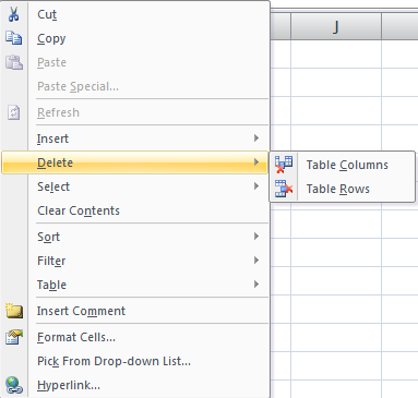 Excel: table or range - which one to choose?