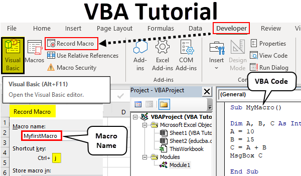 Excel VBA 教程