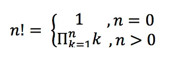 Factorial of a number