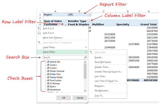 filter-source-data-in-a-pivottable-healthy-food-near-me