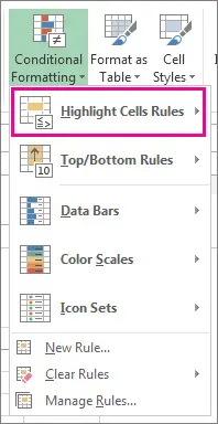 Finding duplicates in Excel with conditional formatting