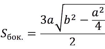 Finding the area of ​​a regular pyramid: formulas