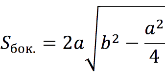 Finding the area of ​​a regular pyramid: formulas