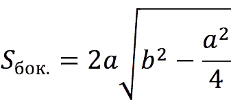 Finding the area of ​​a regular pyramid: formulas