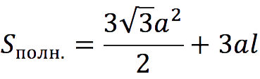 Finding the area of ​​a regular pyramid: formulas