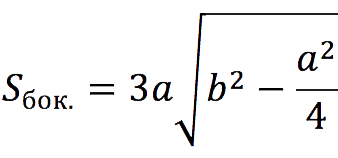 Finding the area of ​​a regular pyramid: formulas