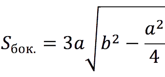 Finding the area of ​​a regular pyramid: formulas