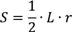 Finding the area of ​​a sector of a circle