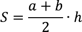 Finding the area of ​​a trapezoid: formula and examples