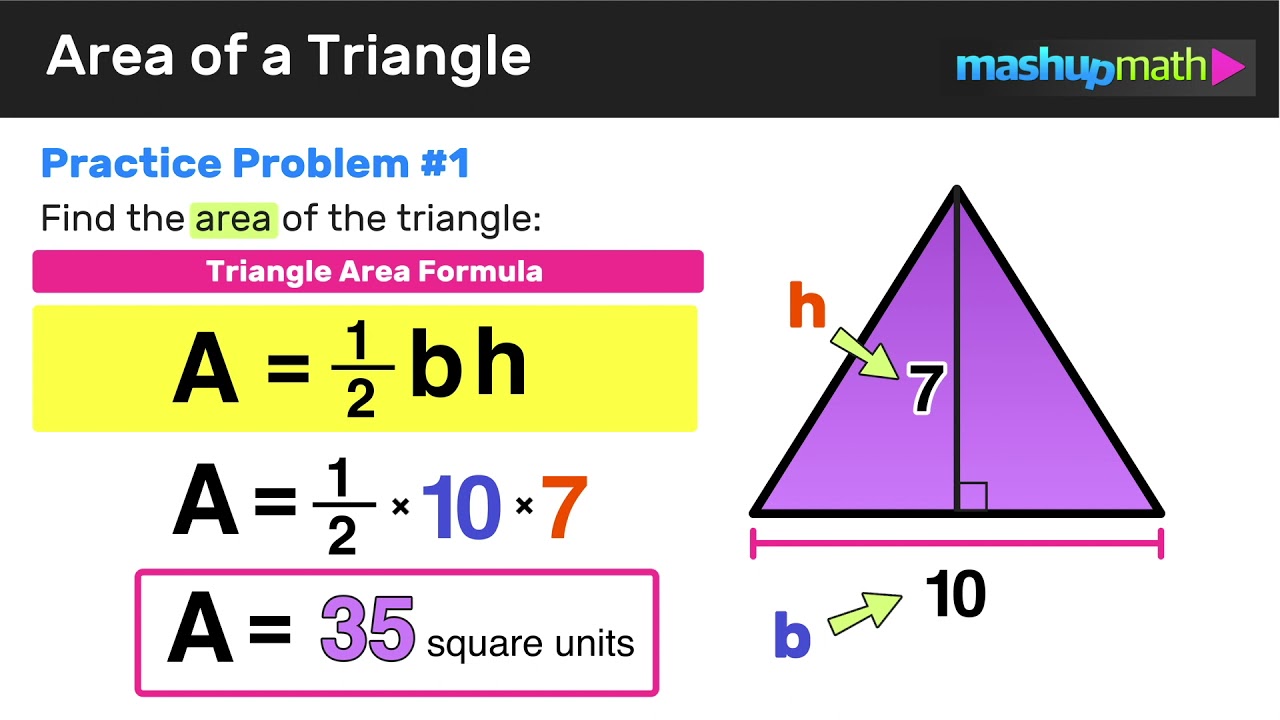 Calculadora area de triangulo
