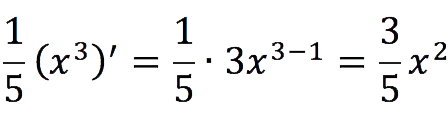 Finding the derivative of a power function