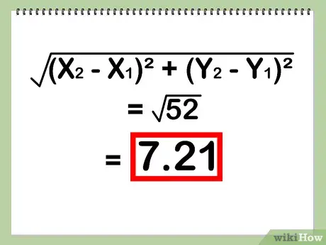 Finding the distance between two points